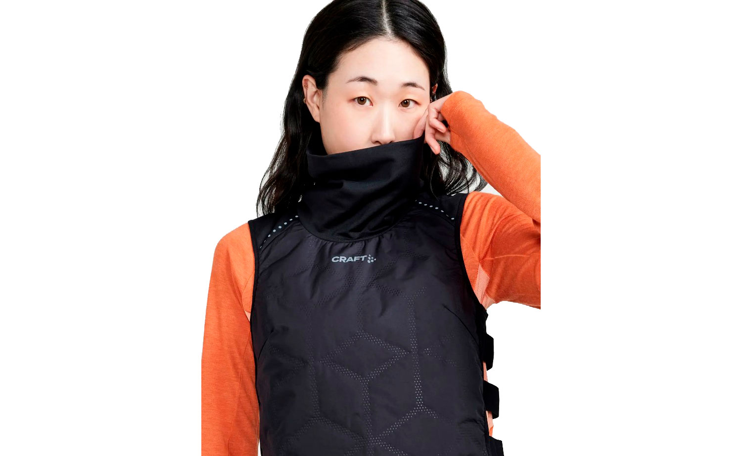 Жилет Craft ADV SUBZ VEST 3, жіночий, розмір XL, сезон AW 22, чорний 3 Жилет Craft ADV SUBZ VEST 3, жіночий, розмір XL, сезон AW 22, чорний 3