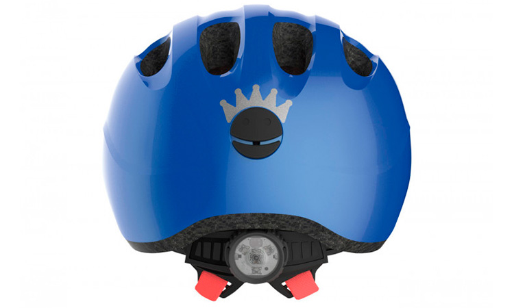 Велошлем детский ABUS SMILEY 2.1 Sparkling, размер S (45-50 см) Синий 2