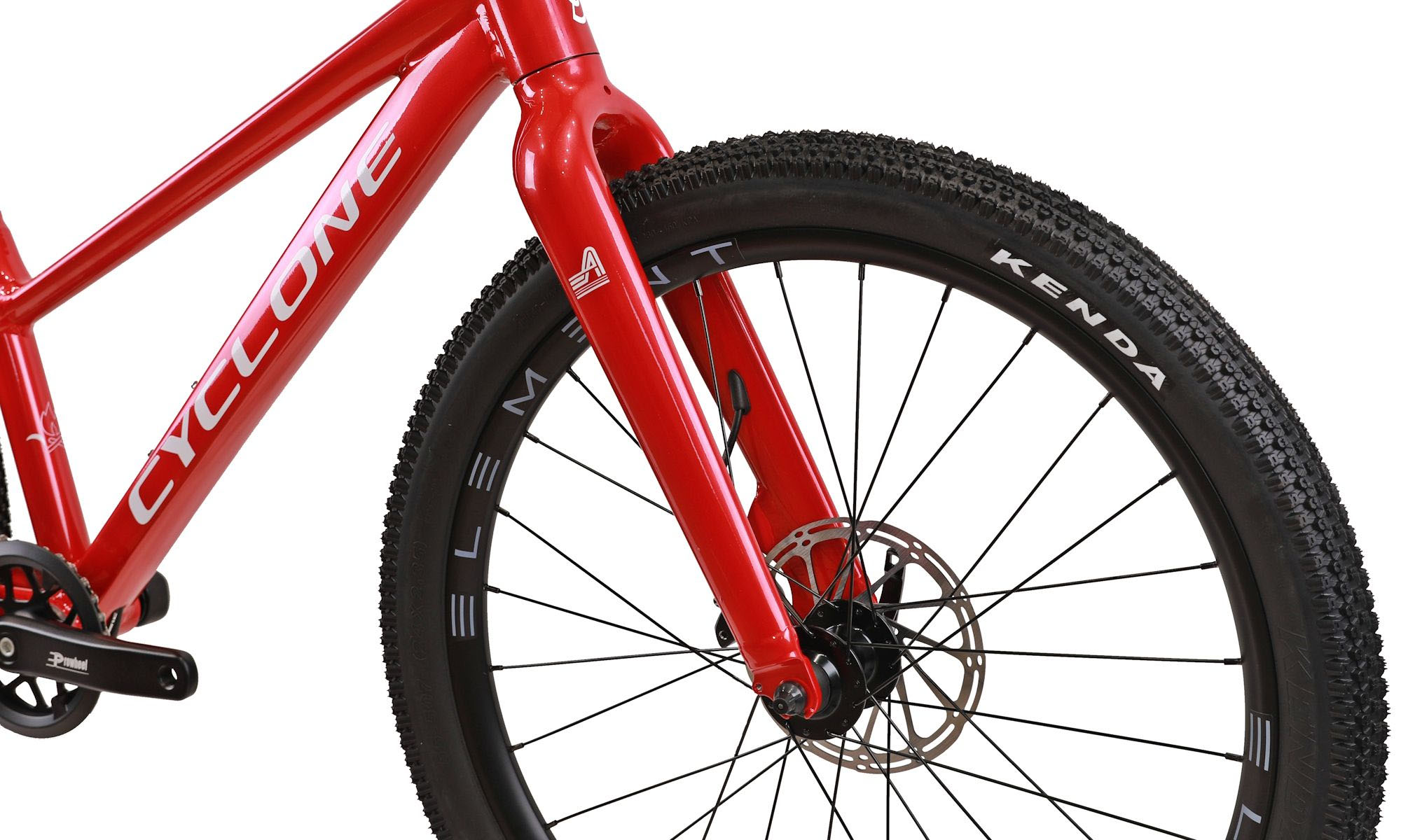 Велосипед CYCLONE ULTIMA 24", розмір XXS, рама 12", 2025, Червоний 4 Велосипед CYCLONE ULTIMA 24", розмір XXS, рама 12", 2025, Червоний 4