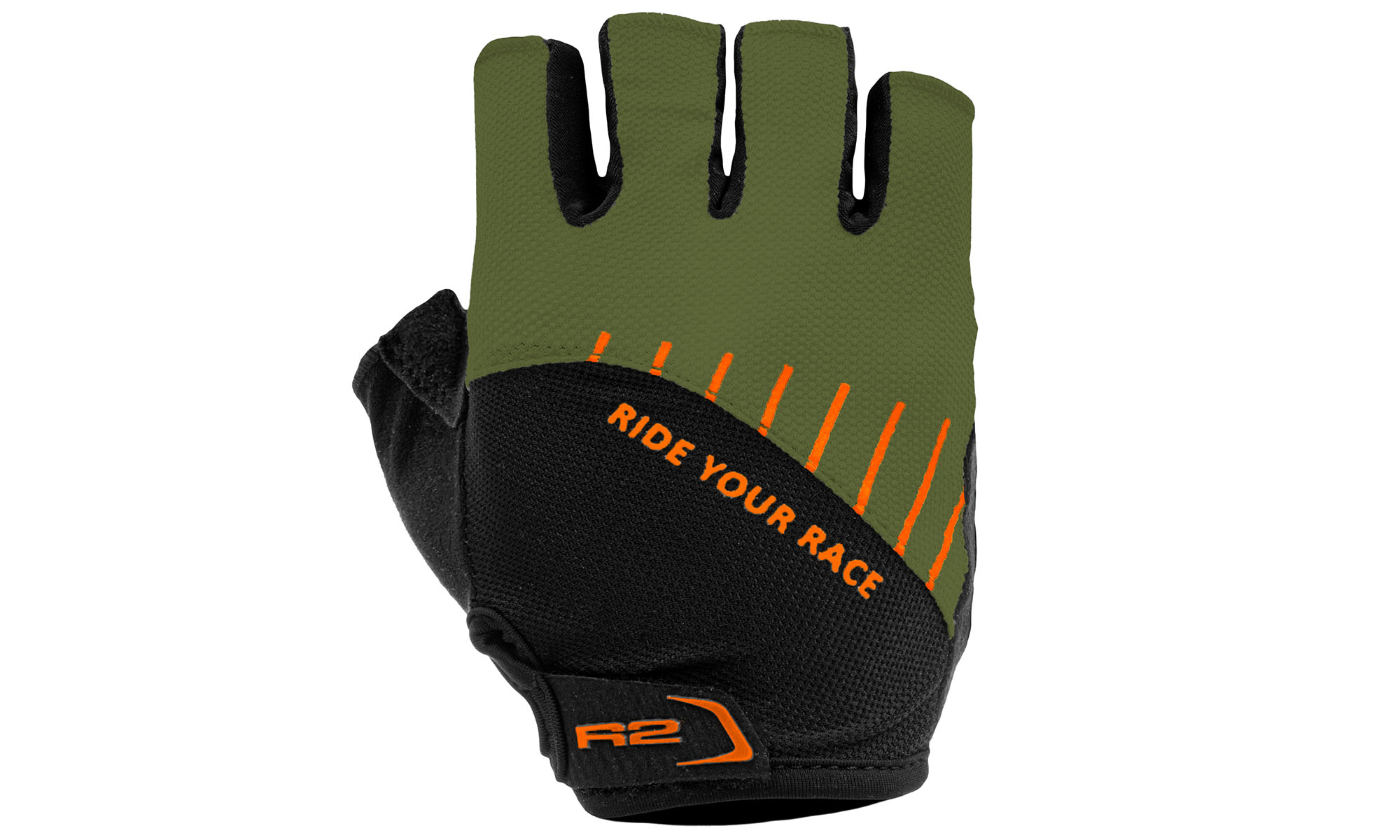 Перчатки R2 Vouk цвет черный, зелено-серый, размер XXL 