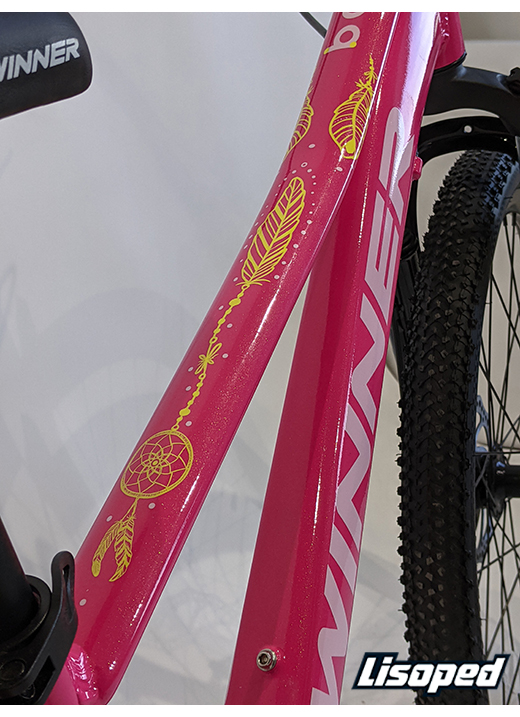 Фотография Велосипед Winner BETTY 24” (2021) 2021 Розовый 6
