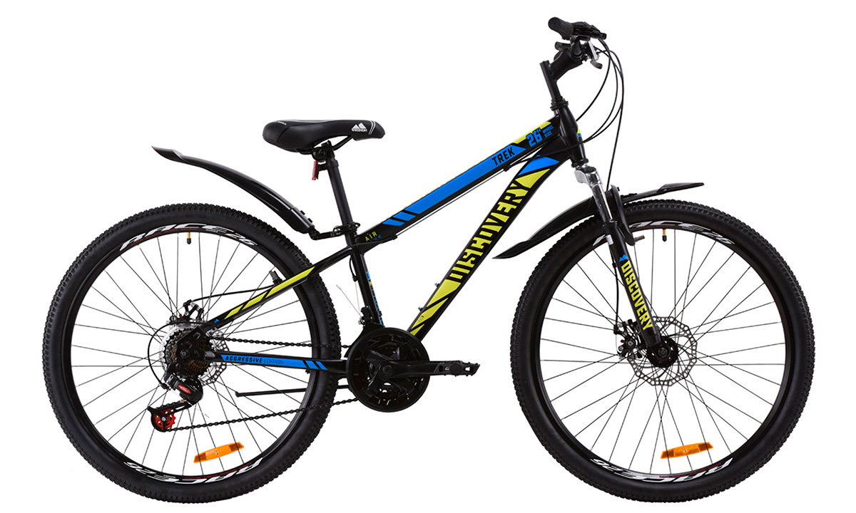 Велосипед Discovery 26" TREK DD (2020) 2020 Черно-синий 6 Велосипед Discovery 26" TREK DD (2020) 2020 Черно-синий 6