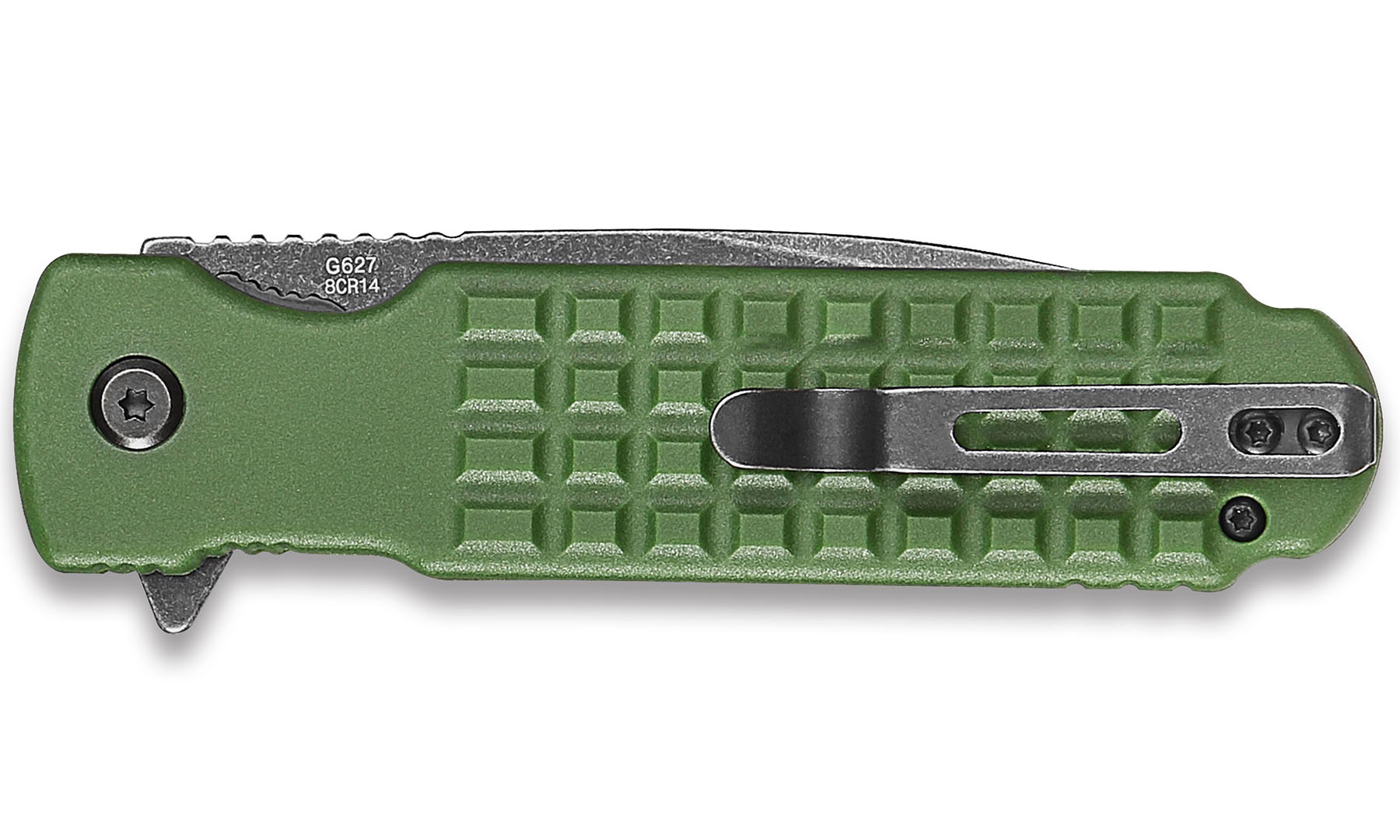 Ніж складаний Ganzo G627-GR зелений 5
