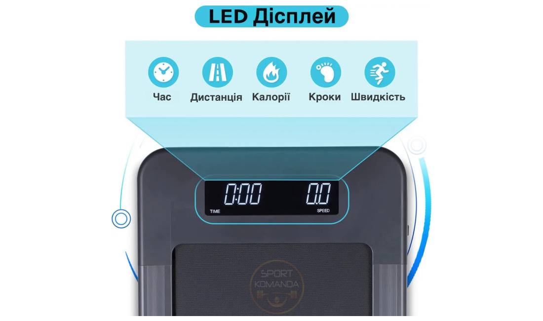 Бігова доріжка OMA Fitness 1010EB Ultra Slim 4 Бігова доріжка OMA Fitness 1010EB Ultra Slim 4