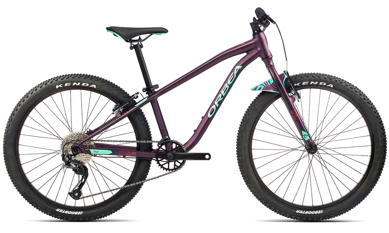 Подростковый велосипед Orbea MX Team 24" 2021 Фиолетовый