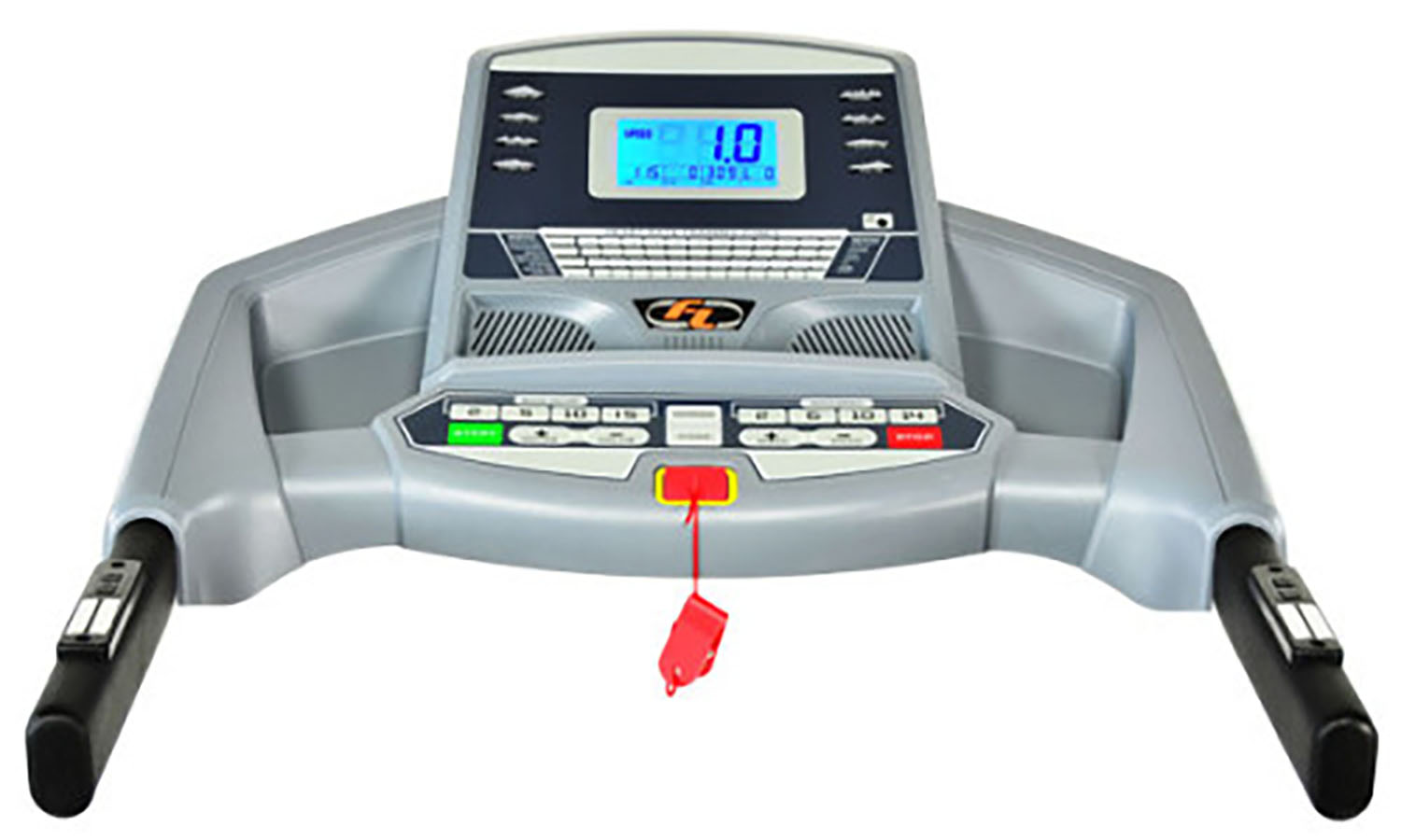 Бігова доріжка FitLogic T33, чорно-синій 2