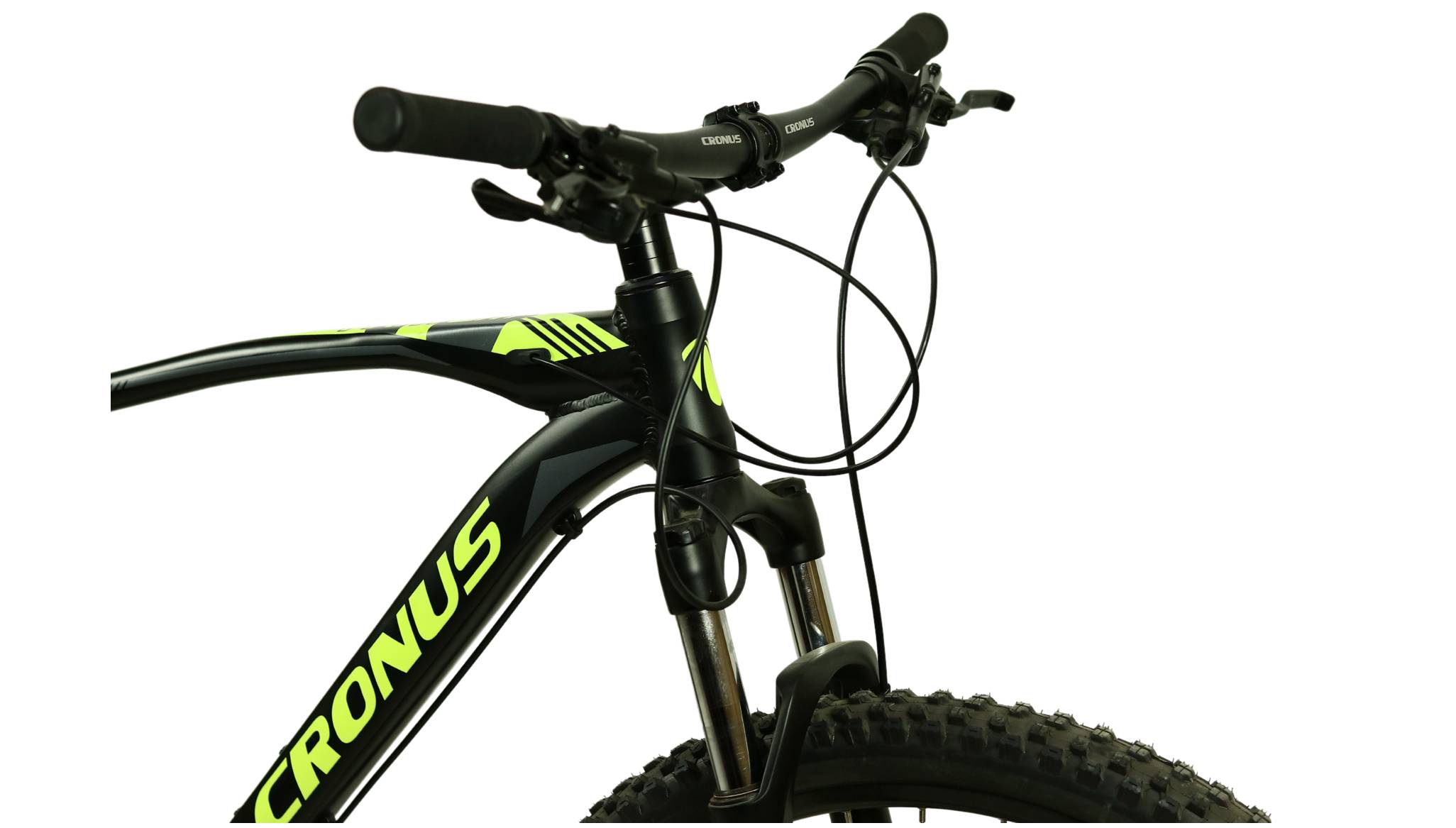Велосипед Cronus FANTOM 29", розмір XL рама 21" (2023), Чорно-салатовий 2 Велосипед Cronus FANTOM 29", розмір XL рама 21" (2023), Чорно-салатовий 2