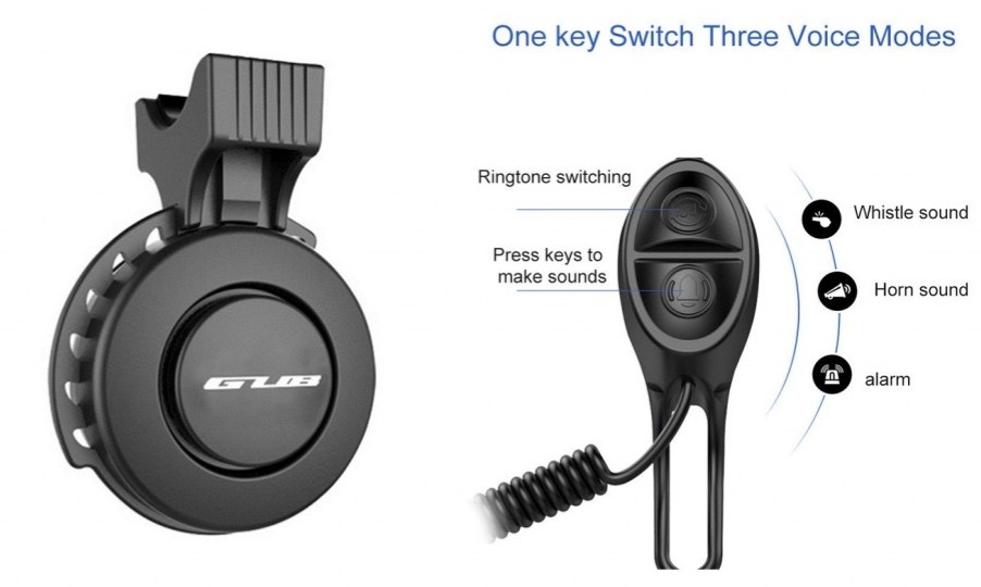 Звонок электрический BC-BB3330 120 дБ, USB, черны 3 Звонок электрический BC-BB3330 120 дБ, USB, черны 3