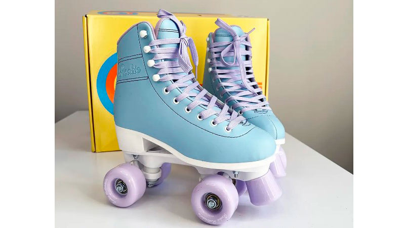 Ролики квады Rookie Bubblegum Blue размер 33 7