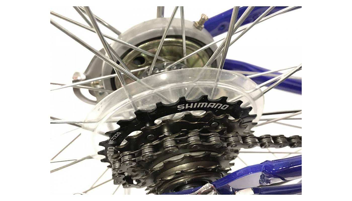 Електровелосипед дорожній Kelb.Bike Comfort 26" розмір М 500W 12Ah 48V +PAS Чорний 6
