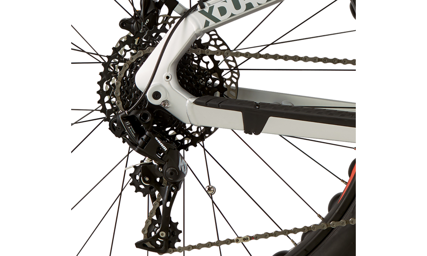 Фотографія Електровелосипед Haibike XDURO FatSix 8.0 26" (2020) 2020 Сіро-зелений 5