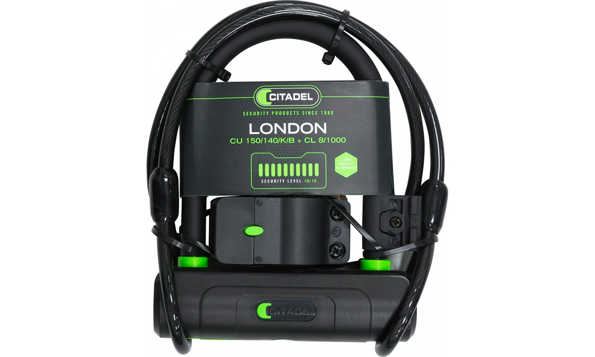 Фотографія Замок U-подібний CITADEL CU 150/140/K/B+CL London