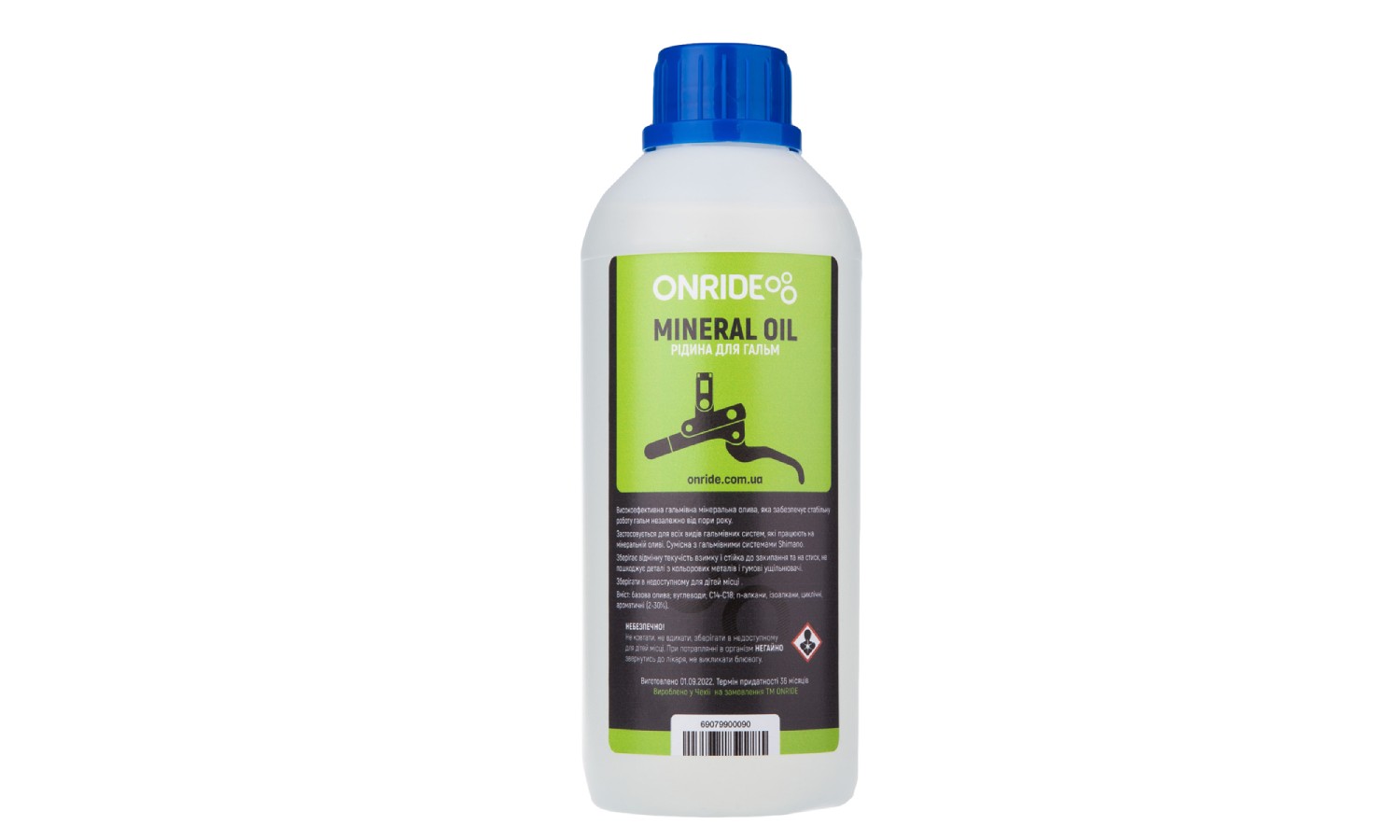 Фотография Тормозная жидкость ONRIDE Mineral Oil 500 мл