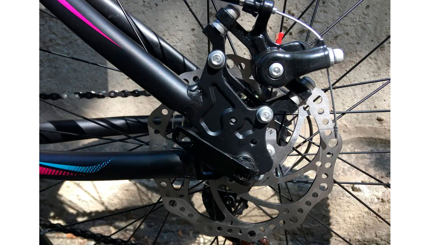 Велосипед Crosser Sweet 26" размер S рама 16 2021 Черно-розовый 4