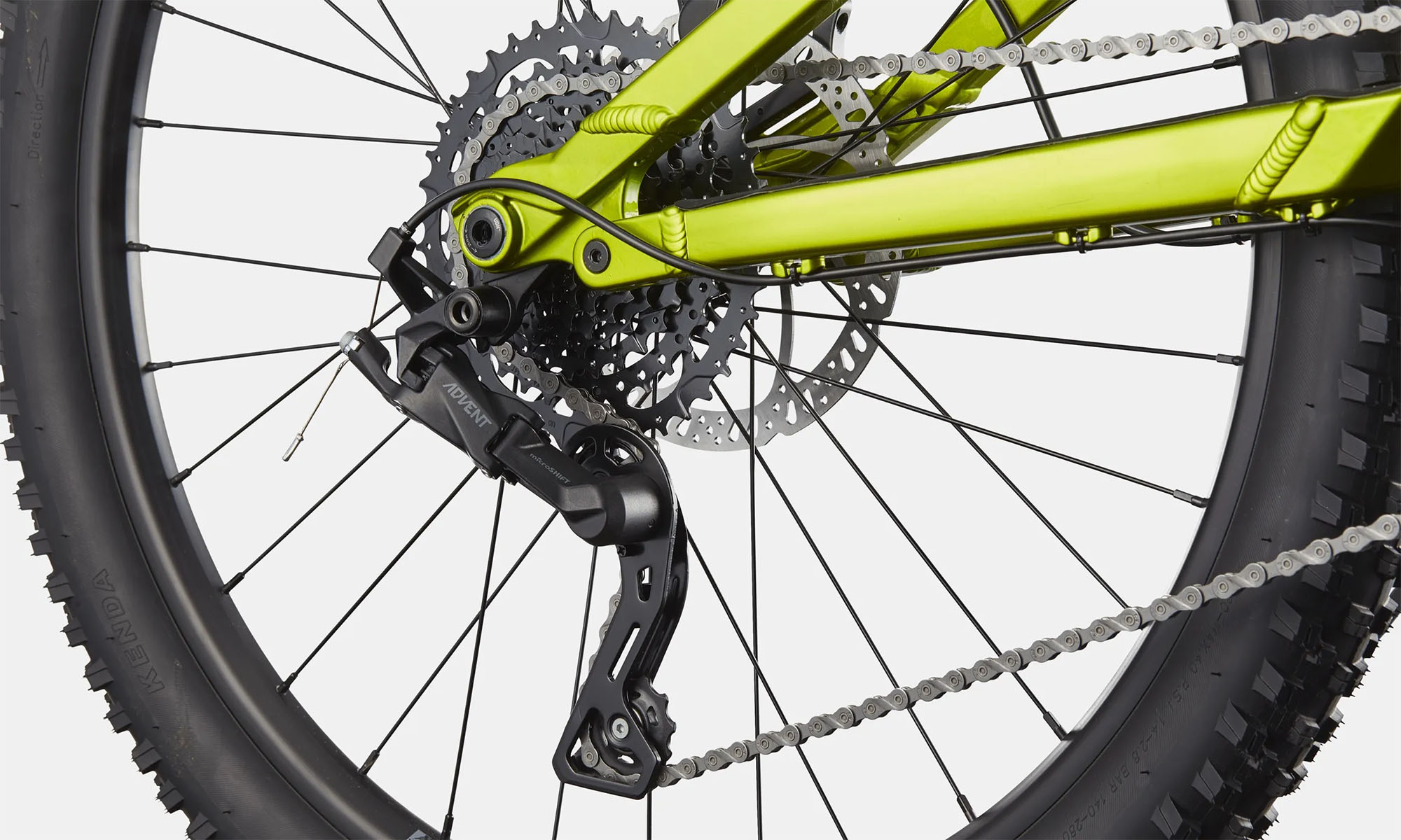Велосипед Cannondale HABIT OS 26", размер XS, год 2026, черно-зеленый 5