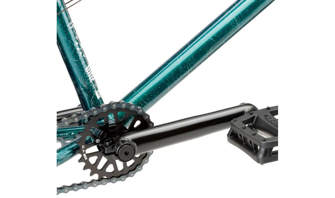 Велосипед KINK BMX LAUNCH 20" (ТТ 20,25") 2022 Gloss Galaxy Green 5