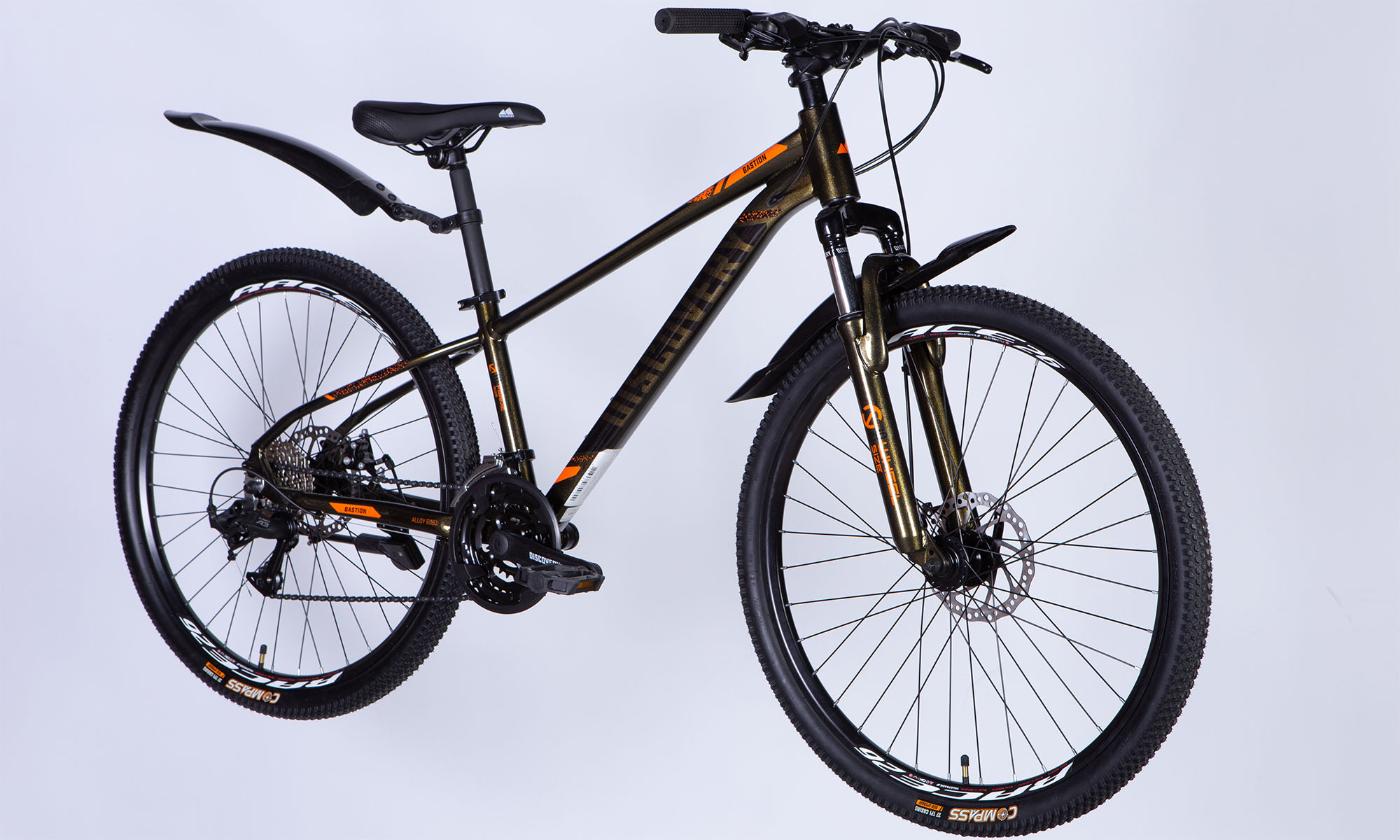Велосипед Discovery BASTION DD CS 26", розмір XS, рама-13" 2025, коричневий 5