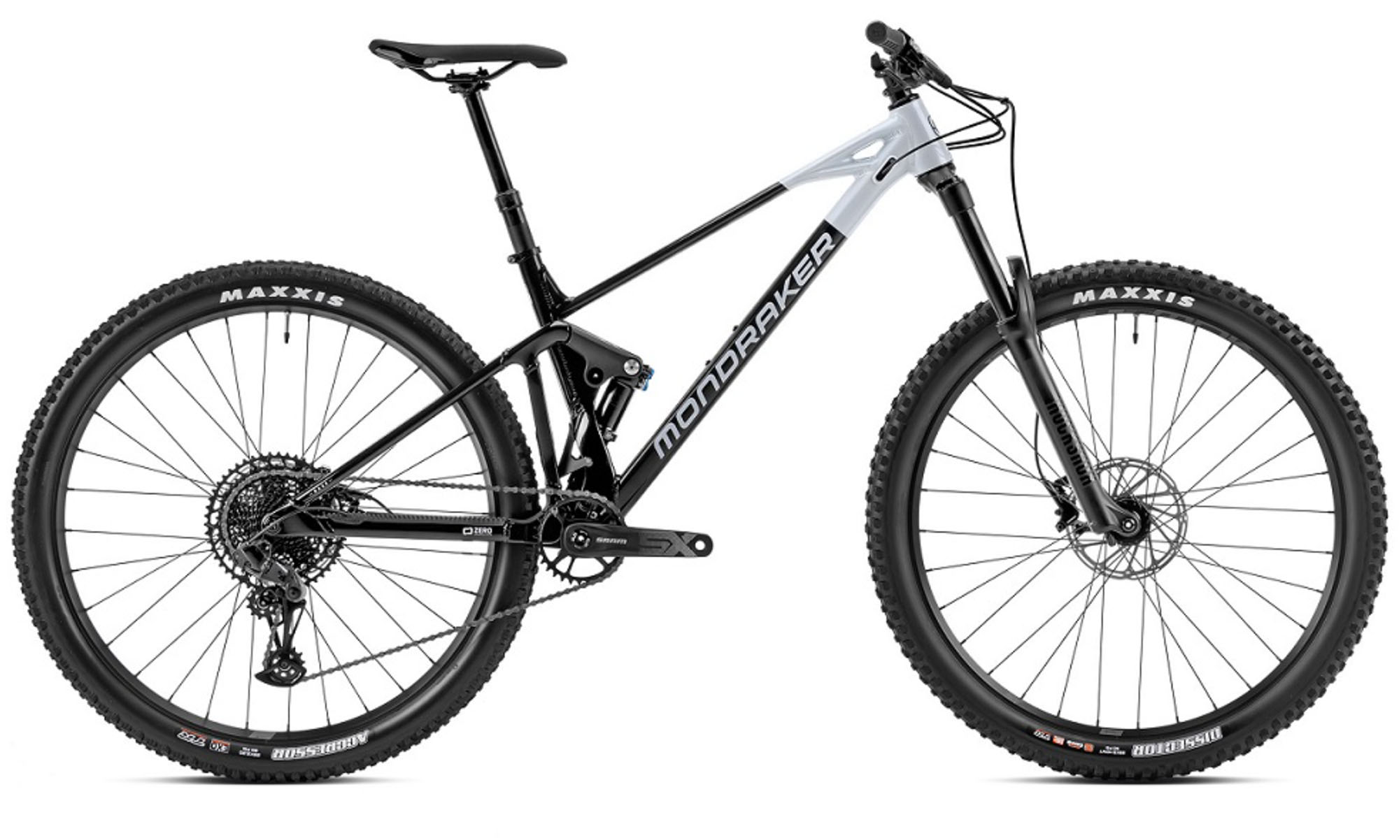 Велосипед MONDRAKER RAZE 29" размер M, (2023/2024) черно-белый