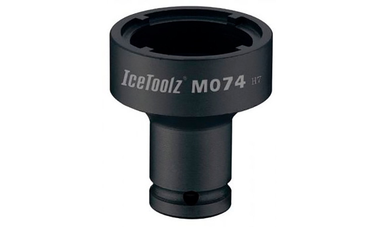 Фотография Инструмент ICE TOOLZ M074 для установки стопорного кольца в каретку - 4 лапки, черный