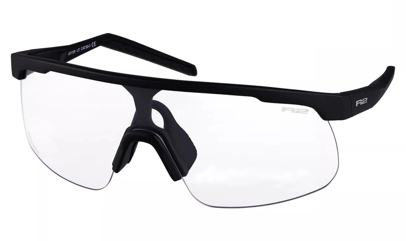 Очки детские R2 LIT black (matt), линза clear to grey PC Photochromic, кат. 0-3 