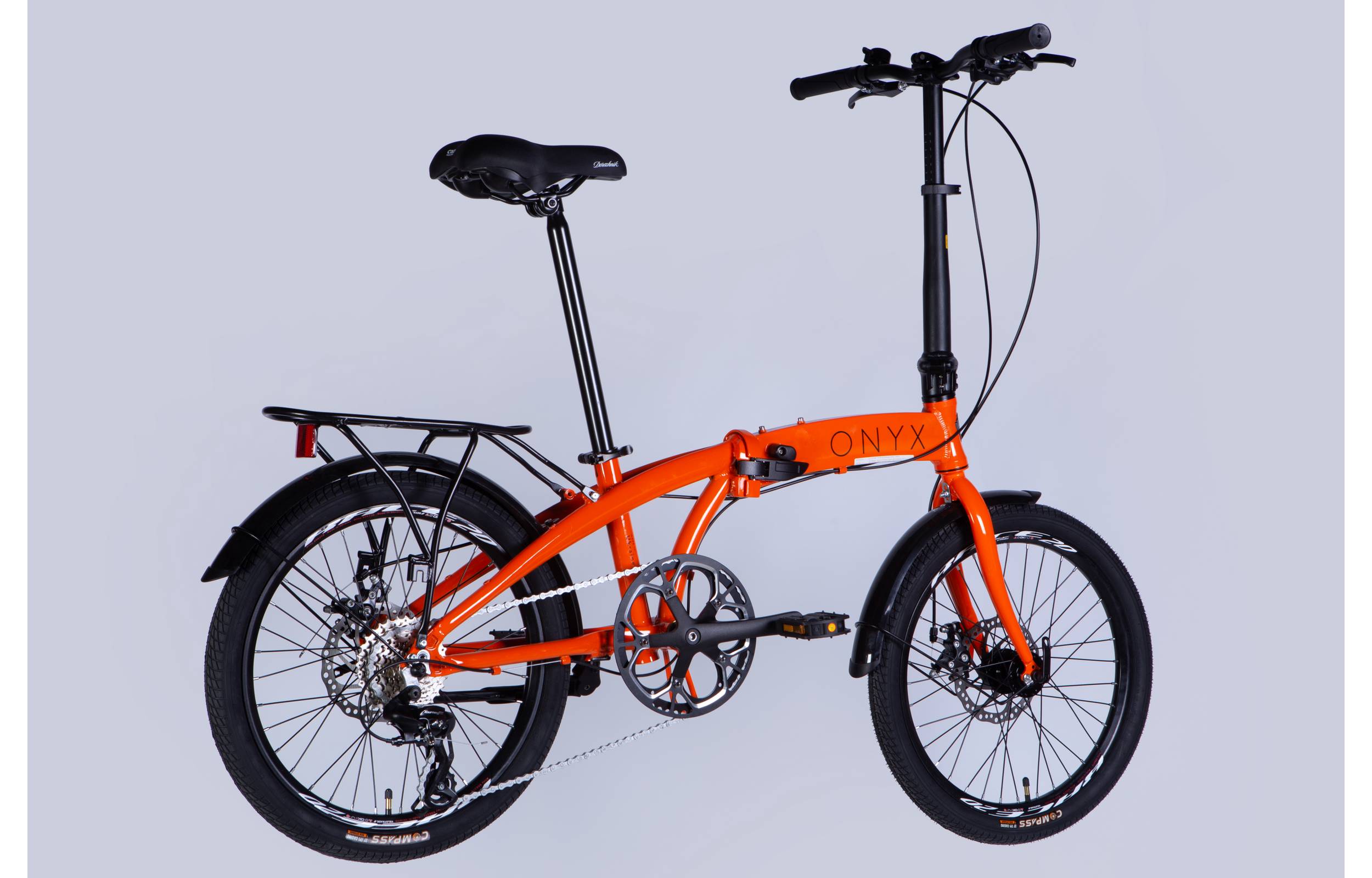 Фотографія Велосипед Dorozhnik ONYX DD CS 20" рама 10,5" 2025 помаранчевий 2025 3