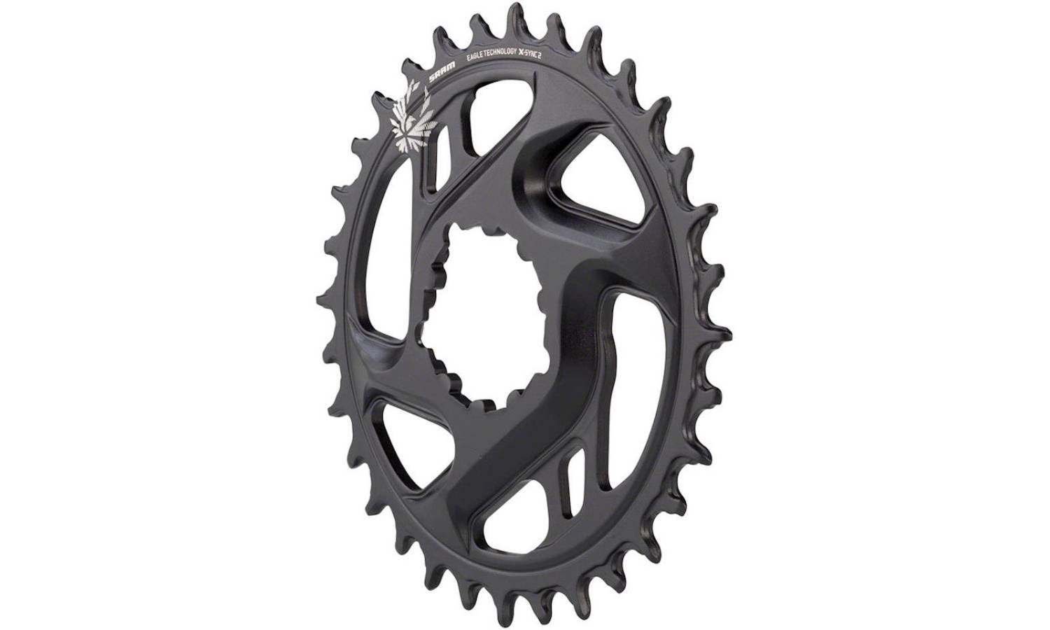 Зірка Sram X-SYNC CR X-SYNC EAGLE CF 34T DM 6 OFF BLK 2 Зірка Sram X-SYNC CR X-SYNC EAGLE CF 34T DM 6 OFF BLK 2