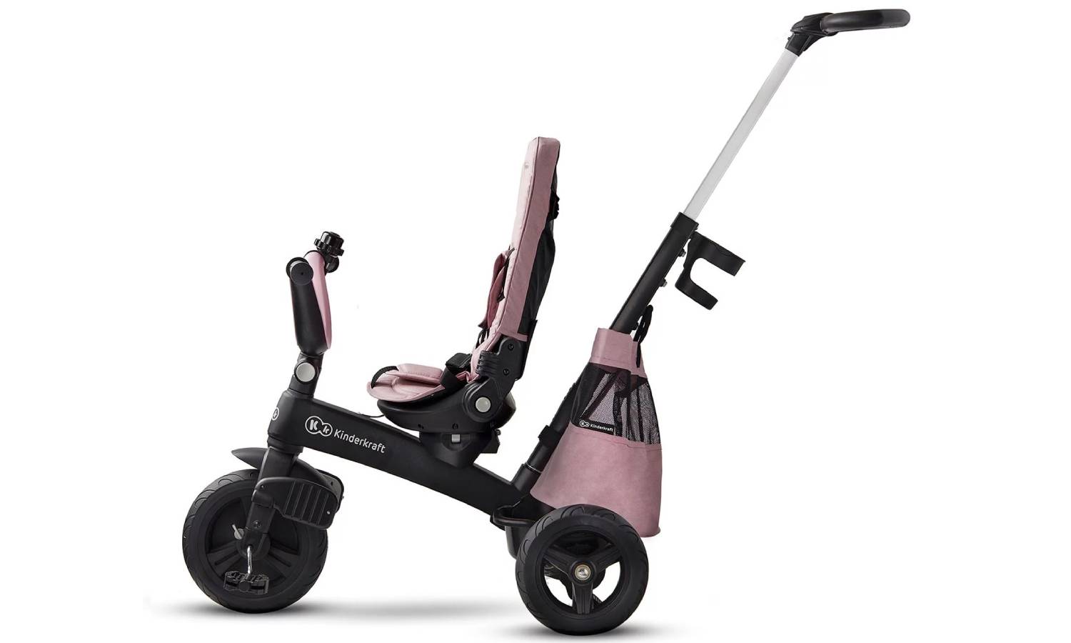 Трехколесный велосипед Kinderkraft Easytwist Mauvelous Pink 10 Трехколесный велосипед Kinderkraft Easytwist Mauvelous Pink 10