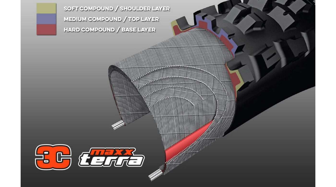 Покришка Maxxis Minion DHR II 29x2.4 WT (складна) 3CT/EXO/TR 5
