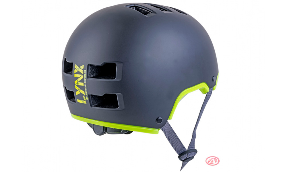 Шлем Author Lynx X9, размер М (54-58 см)  Черно-желтый 2