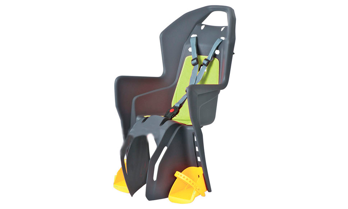 Фотографія Крісло дитяче ABS - Koolah СFS система для встановлення на багажник Сіро-зелений