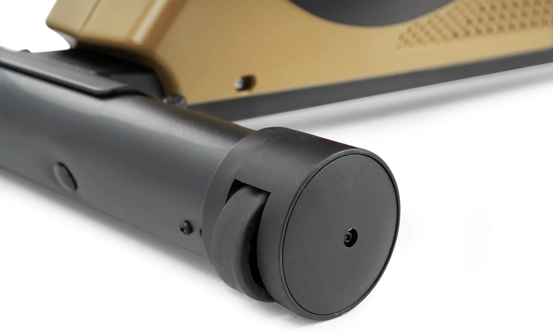 Фотография Горизонтальный велотренажер Hop-Sport HS-040L Root Золотой 5