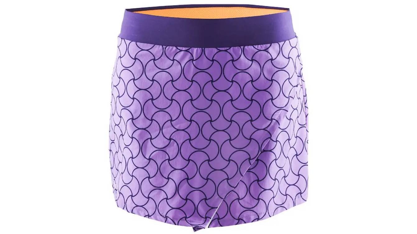 Фотография Юбка Craft Joy Skirt Skirt женская, размер L, сезон SS 15, фиолетовый