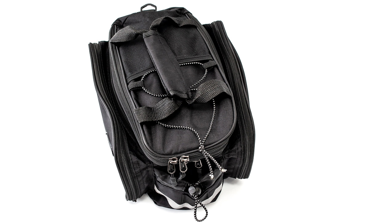 Велосумка Bravvos DT-001 на чорний багажник. 3 Велосумка Bravvos DT-001 на чорний багажник. 3