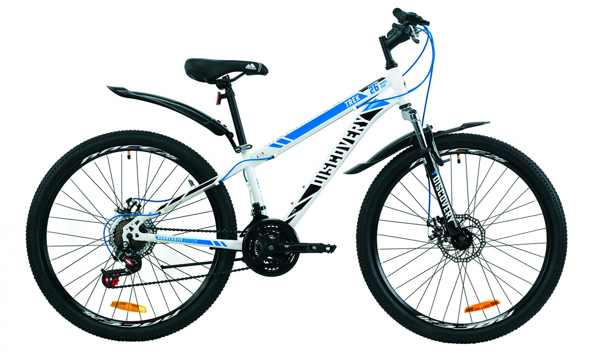 Велосипед Discovery 26" TREK DD (2020) 2020 Бело-черный 6