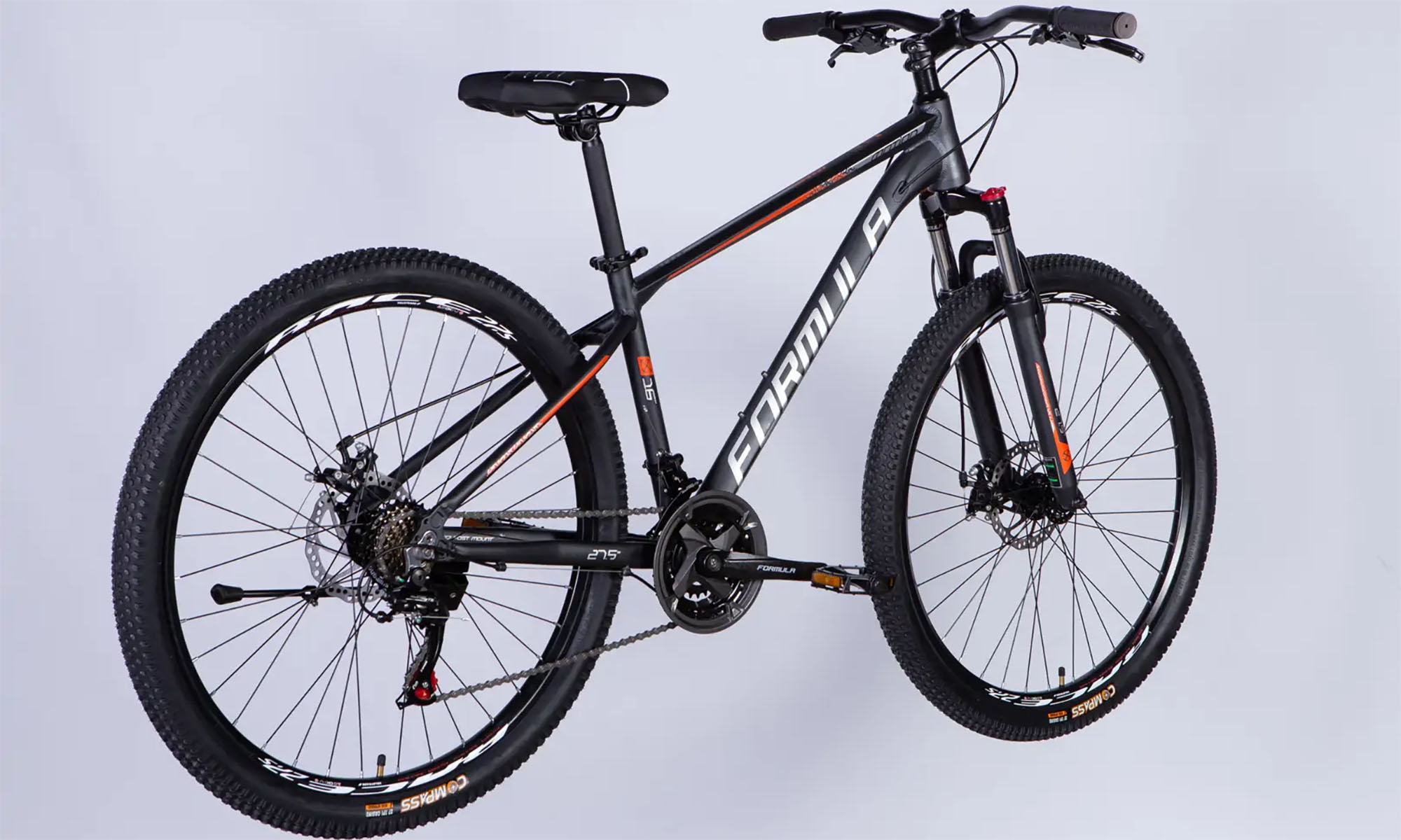 Велосипед Formula MOTION DD FR, 27.5", розмір M, рама-18", рік 2026, темно-сiрий 4