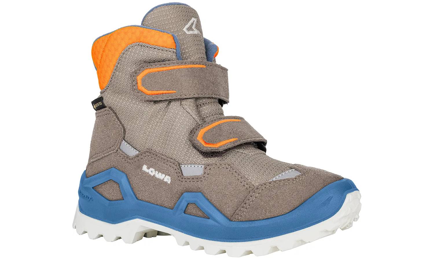 Фотография Ботинки детские LOWA Milo Evo GTX MID Jr brown-orange размер 38.0 5