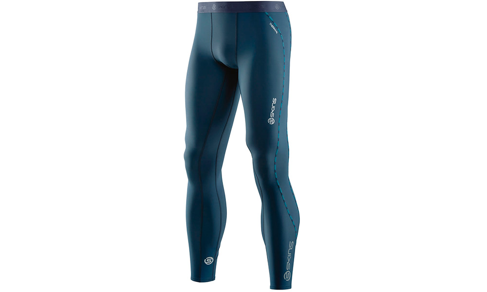 Компрессионные термо-скинзы мужские SKINS DNAmic Thermal Ash размер L  blue 2