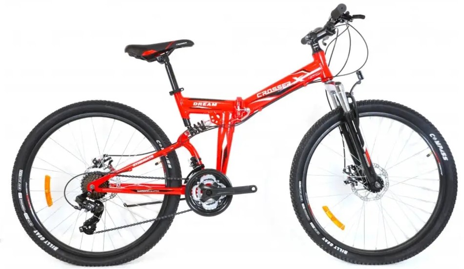Фотография Велосипед Crosser Dream 26" размер М Красный