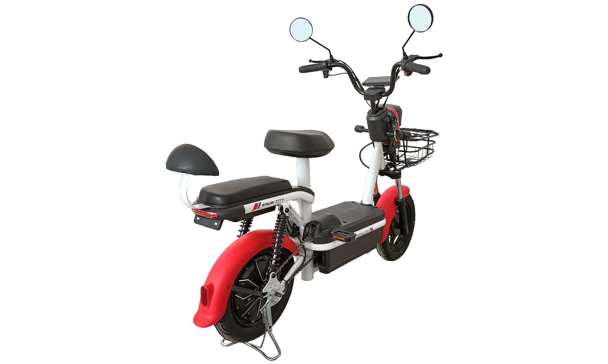 Электровелосипед SPARK CITY 14" 48V/500W/20Ah Красный 7