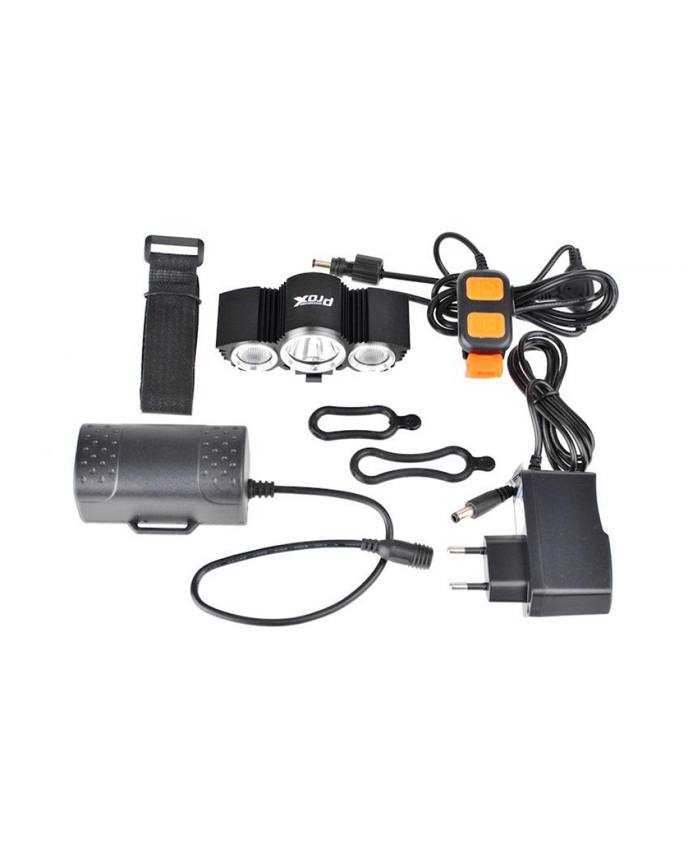 Фара передня ProX Polaris 3xCree з пультом, черный 3