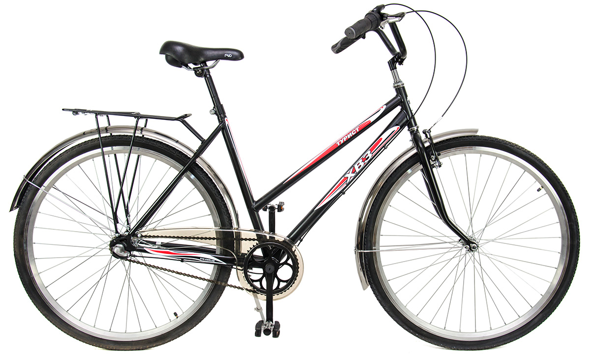 Велосипед дорожный 28" ХВЗ 283 WD планетарка (2020) 2020 black 6