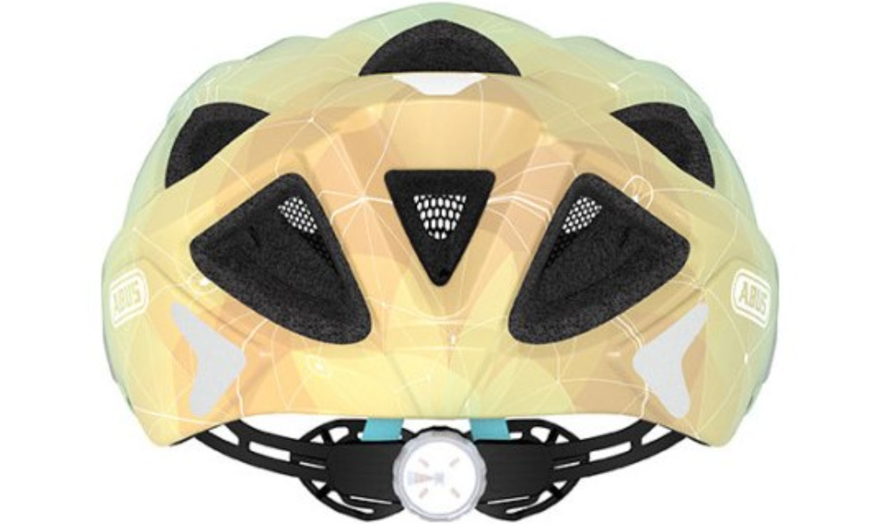 Спортивний Abus Aduro 2.0 Blue Art, розмір S (51-55 см), синій-жовтий 3