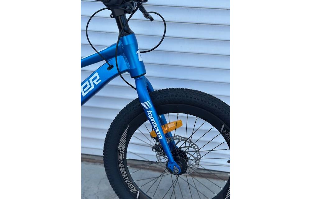 Велосипед Toprider Thunder 20" рама 12" синий 5 Велосипед Toprider Thunder 20" рама 12" синий 5