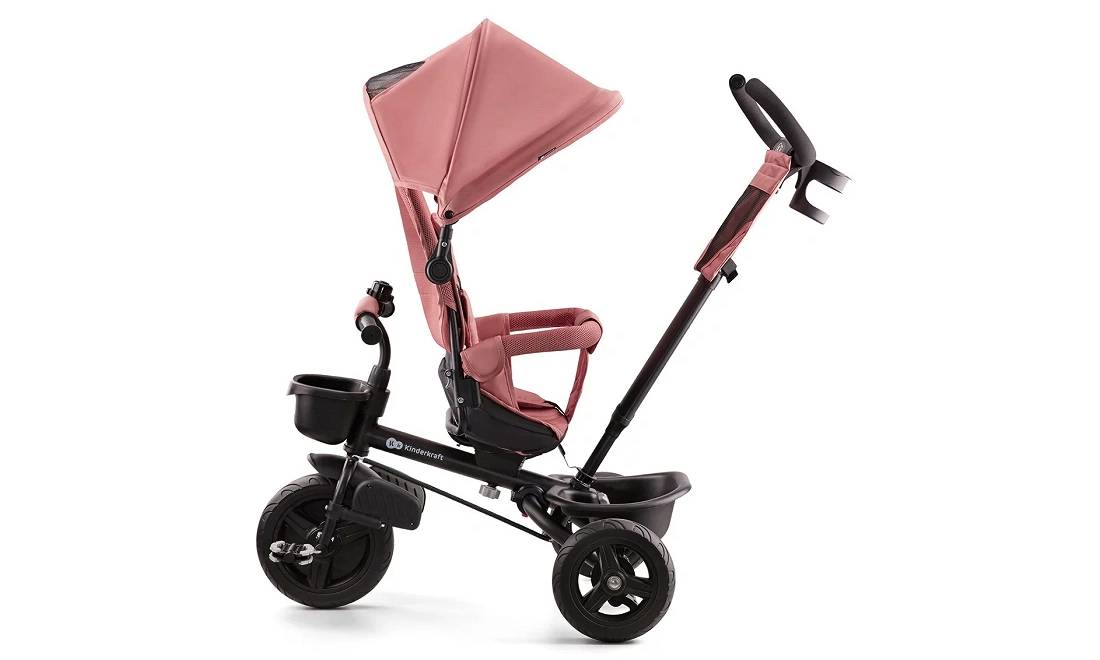Триколісний велосипед Kinderkraft Aveo Rose Pink 7 Триколісний велосипед Kinderkraft Aveo Rose Pink 7