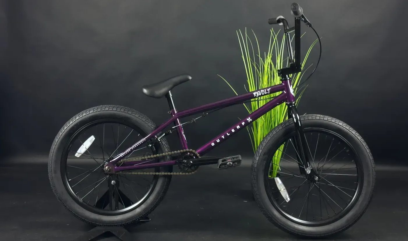 Велосипед Outleap BMX Revolt 20" рама 20,00" фиолетовый 7 Велосипед Outleap BMX Revolt 20" рама 20,00" фиолетовый 7