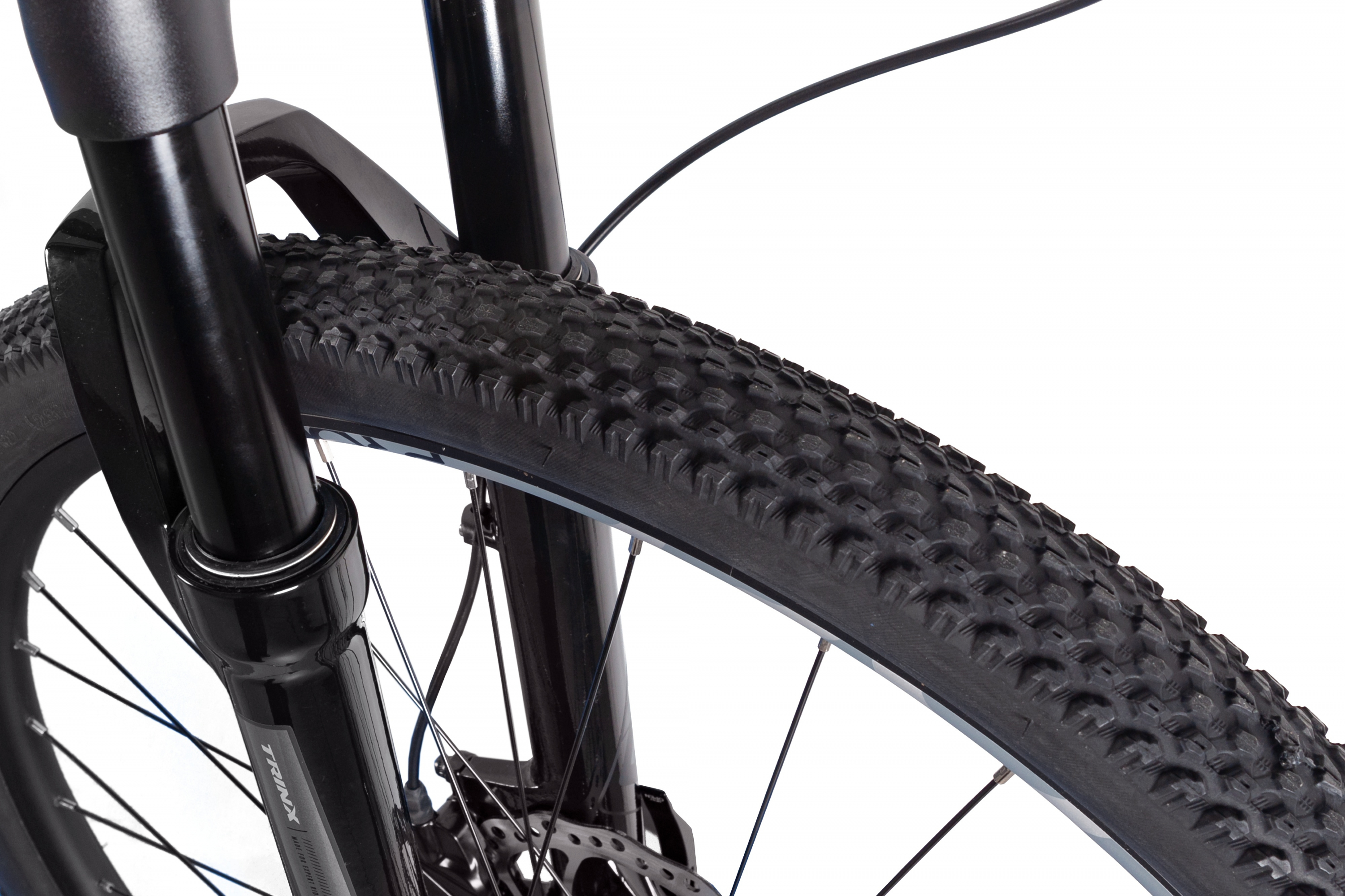 Фотография Велосипед Trinx X1 Pro 29" размер М рама 17 2021 Black-blue-white 4