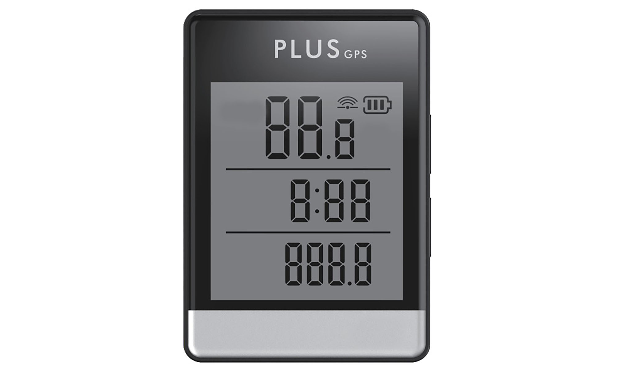 Велокомп'ютер ONRIDE Plus з GPS, 9 функцій, чорний 2 Велокомп'ютер ONRIDE Plus з GPS, 9 функцій, чорний 2