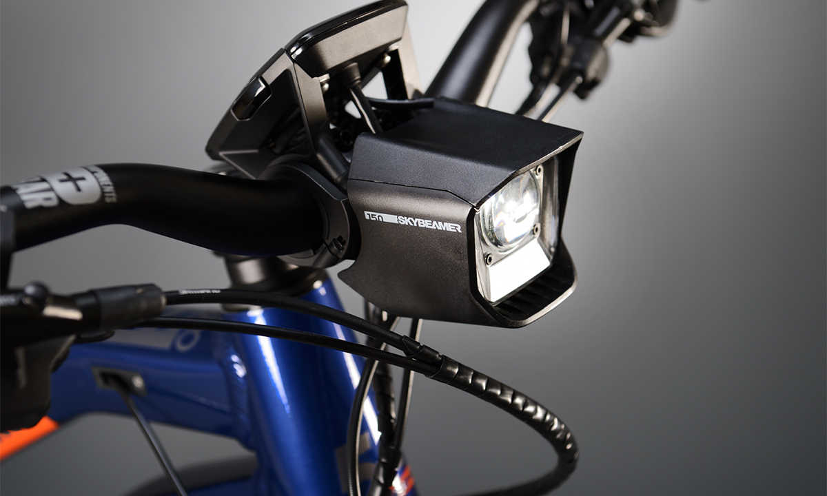 Электровелосипед Haibike SDURO Trekking 5.0 28" (2020) 2020 Сине-оранжевый 2