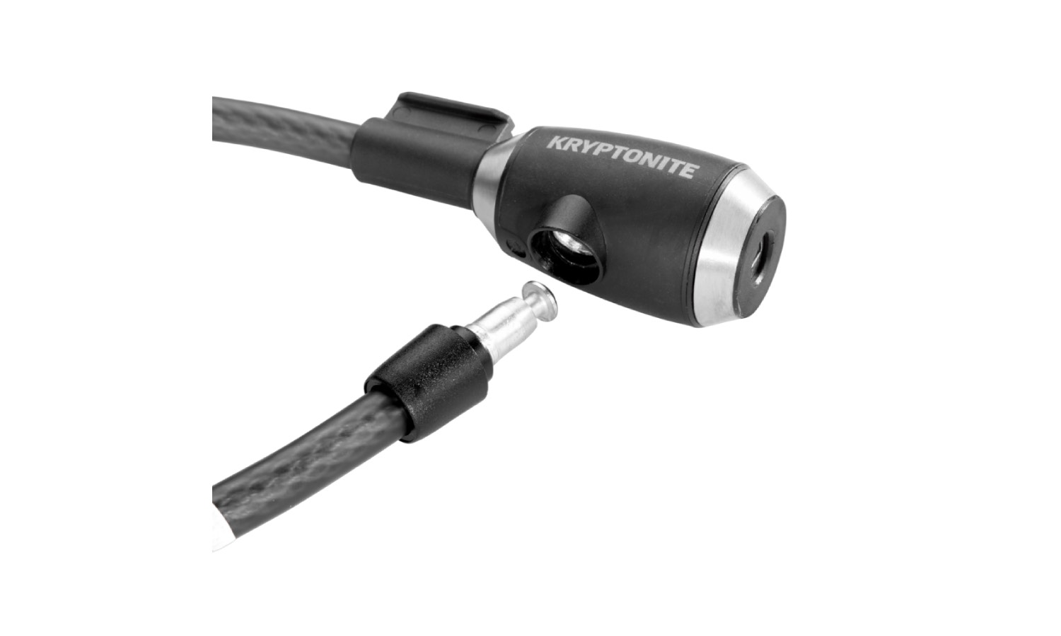 ВЕЛОЗАМОК ТРОС KRYPTONITE KRYPTOFLEX 815 РОЗМІР 8X1500 ЗАМОК З КЛЮЧОМ 2