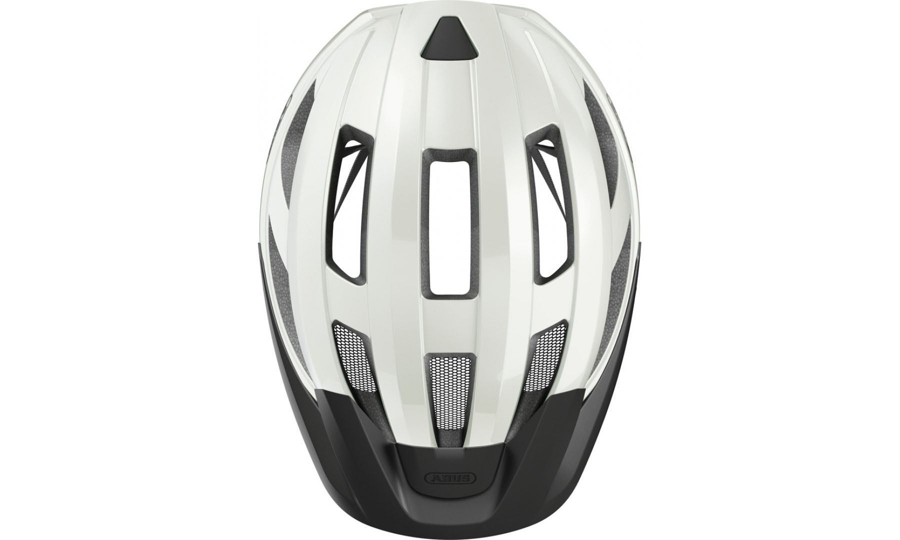 Велошлем спортивный ABUS MACATOR Pearl White, размер M (52-58 см), жемчужно-белый 3